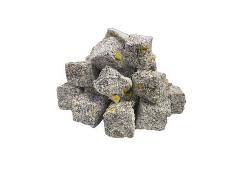 Çifte Kavrulmuş Hindistan Cevizli Antep Fıstıklı Lokum 1 kg