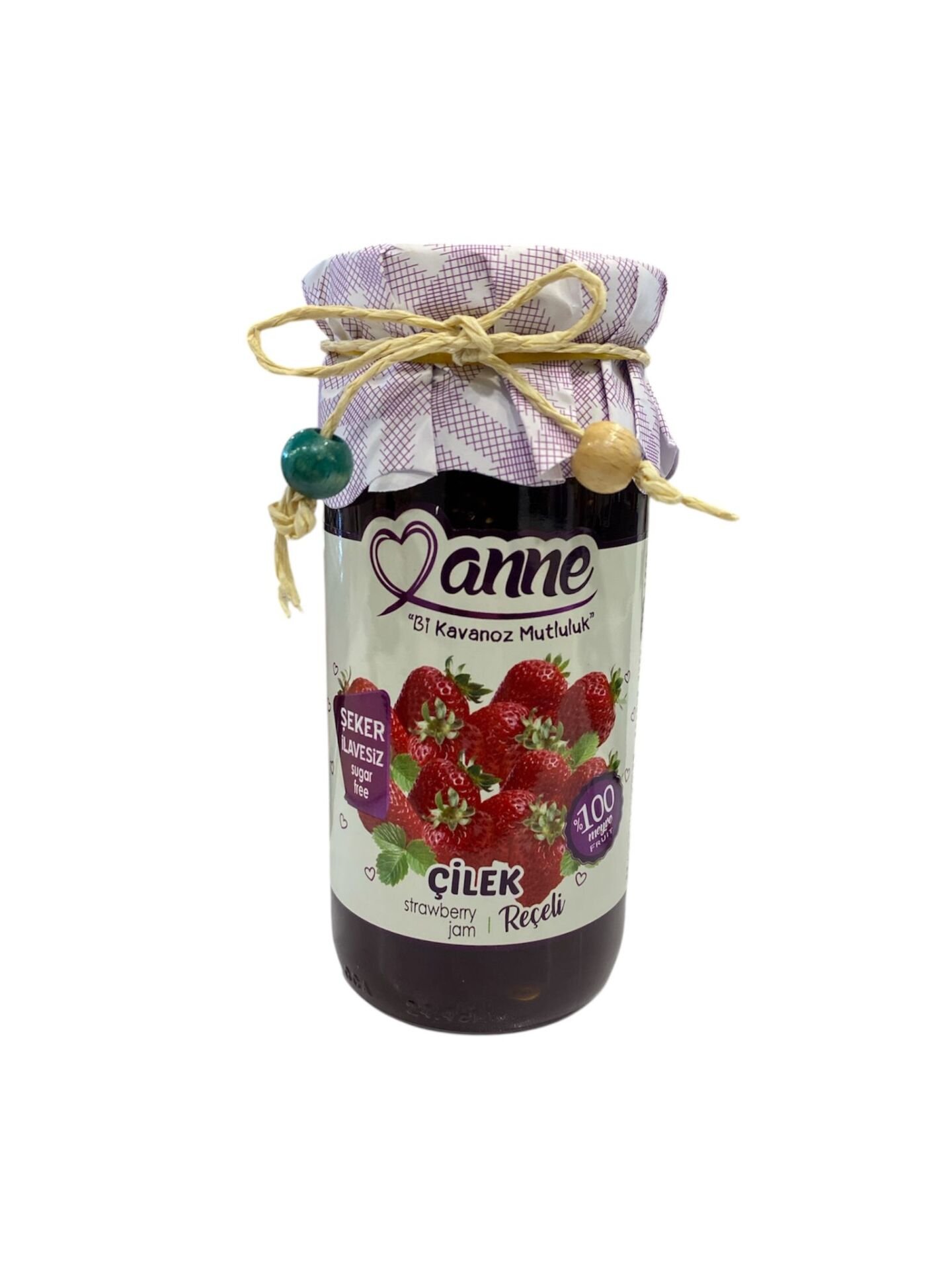 Anne Şeker İlavesiz Çilek Reçeli 300 gr