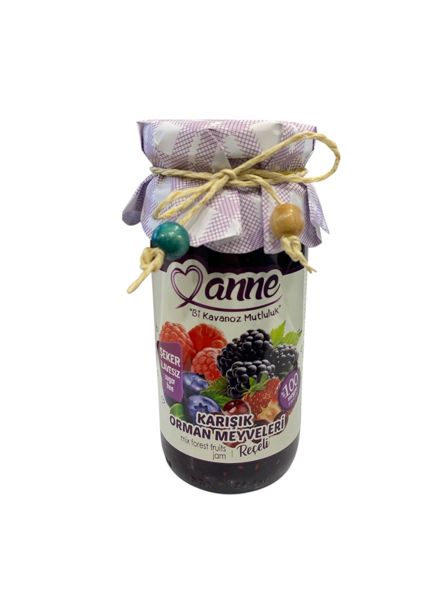 Anne Şeker İlavesiz Karışık Orman Meyveleri Reçeli 300 gr
