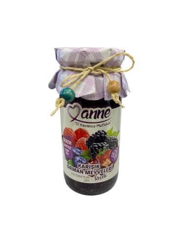 Anne Şeker İlavesiz Karışık Orman Meyveleri Reçeli 300 gr