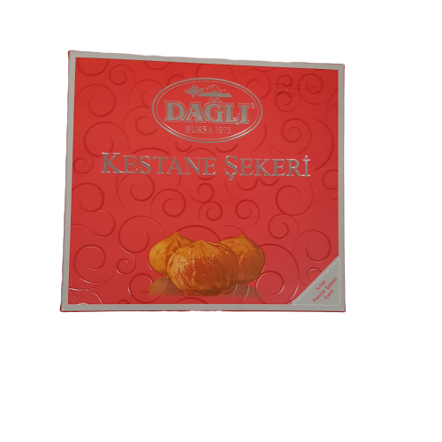 Lüks Kutu Kestane Şekeri Sade 250 Gr