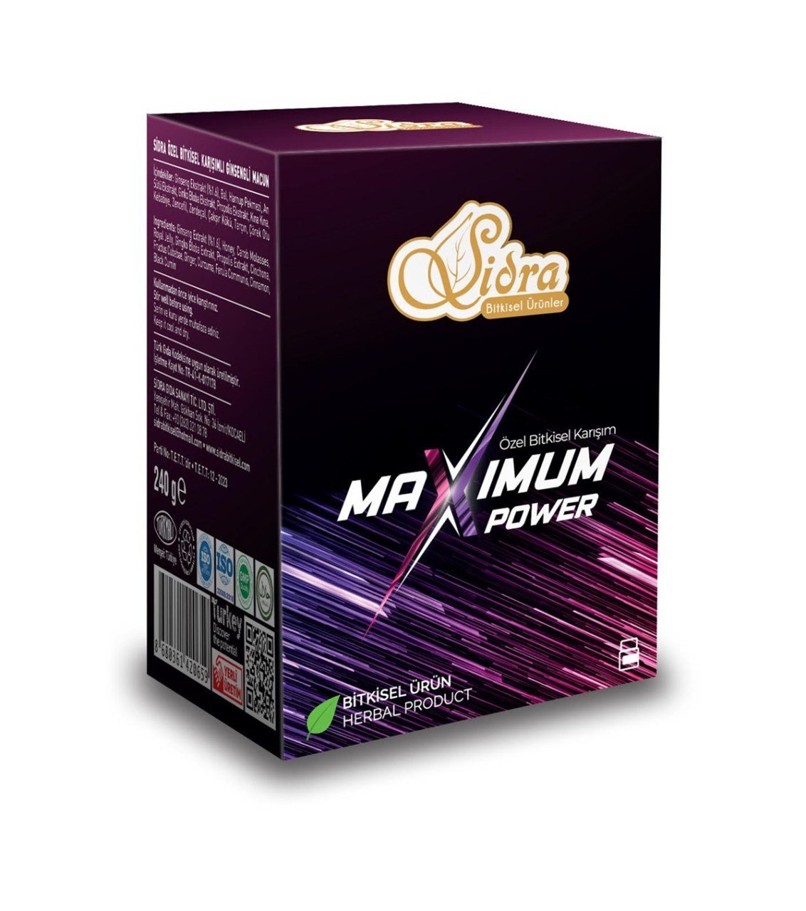 Maximum Power Bitkisel Karışım 240g (Güç Verici)