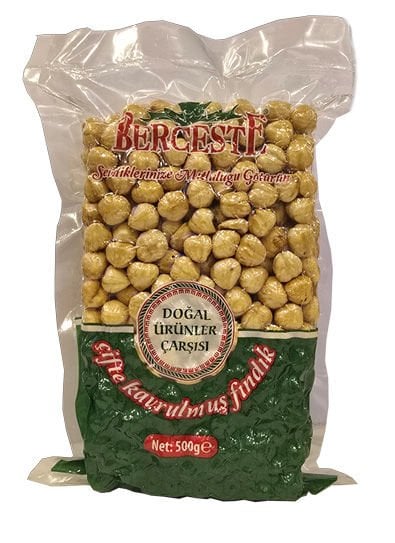 Çifte Kavrulmuş Vakumlu Fındık 500 gr