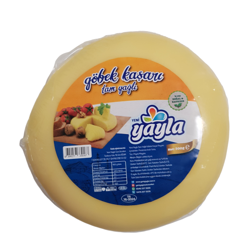 Yayla Göbek Kaşar Peyniri 500 gr