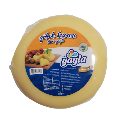 Yayla Göbek Kaşar Peyniri 500 gr