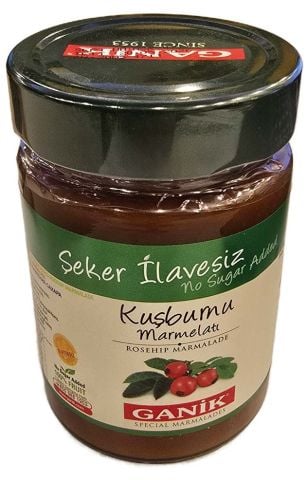 Kuşburnu Şekersiz Marmelat 350 gr