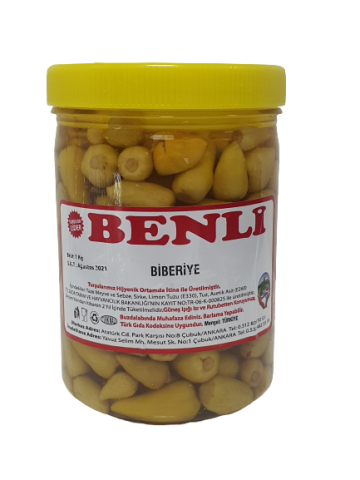 Benli Biberiye Turşusu 1 Kg