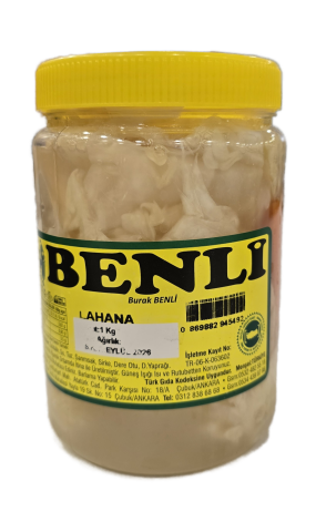 Benli Lahana Turşusu 1 Kg