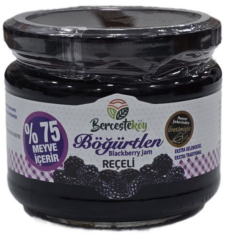 Böğürtlen Reçeli 350 Gr %75 Meyve İçerir