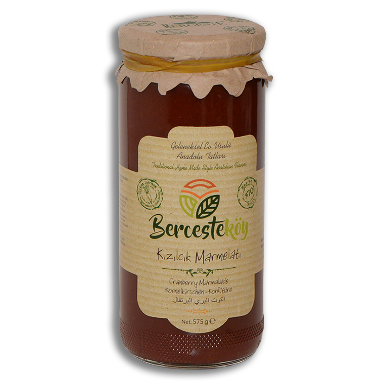 Bercesteköy Kızılcık Marmelatı 575 Gr