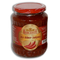 Berceste Acı Biber Salçası 800 Gr