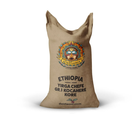 Bergino Coffee Ethiopia Çekirdek Kahve 250 Gr
