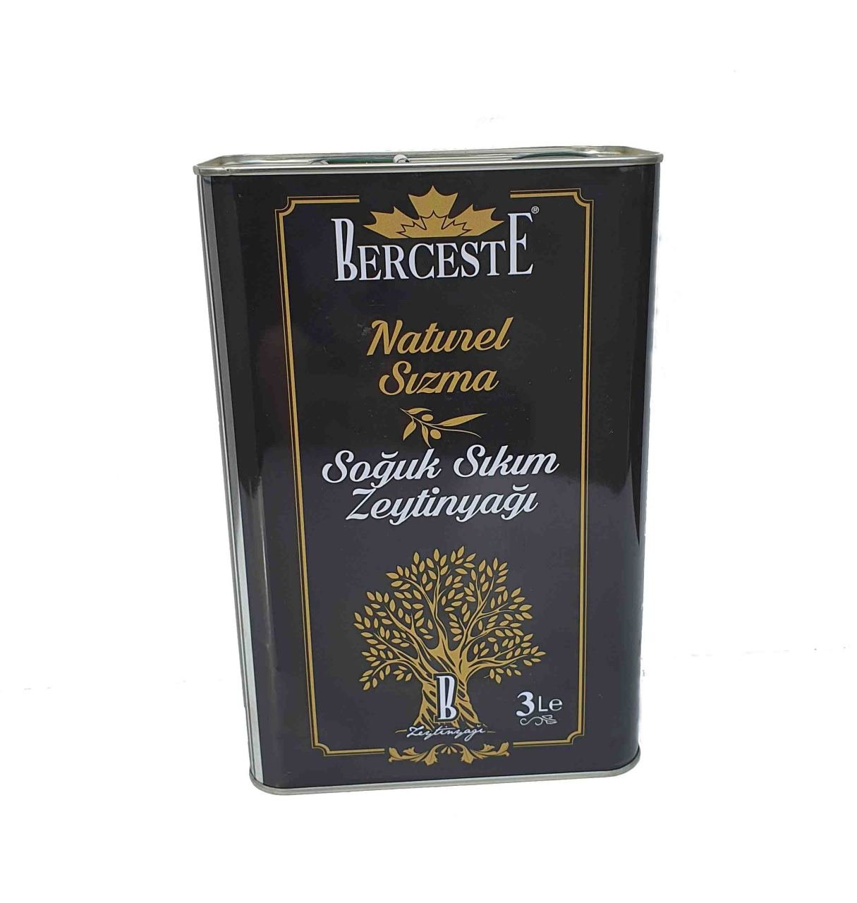 Soğuk Sıkım Sızma Zeytin Yağı 3000 ml