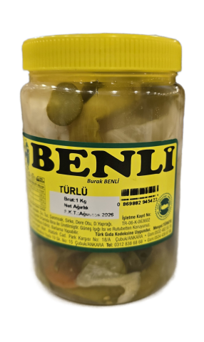 Benli Salatalık Turşusu 1 Kg