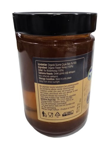 Tulliana Organik Süzme Çiçek Balı (Bitlis) 850 gr