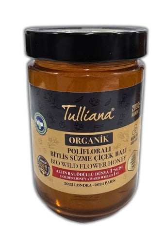 Tulliana Organik Süzme Çiçek Balı (Bitlis) 850 gr