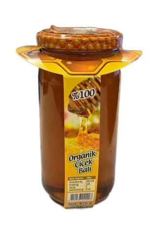 Süzme Organik Çiçek Bal Berceste Özel 475 gr