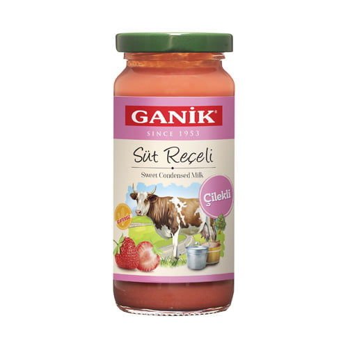 Ganik Çilekli Süt Reçeli 270 Gr