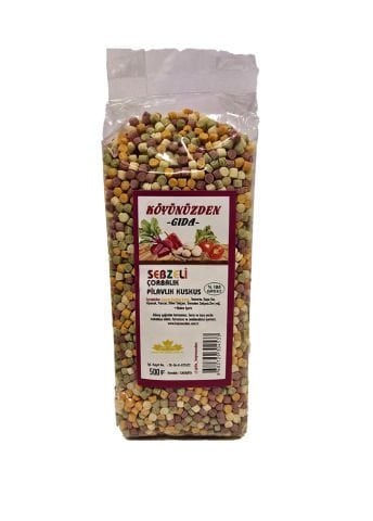 Köyünüzden Sebzeli Çorbalık Pilavlık Kuskus 500 gr