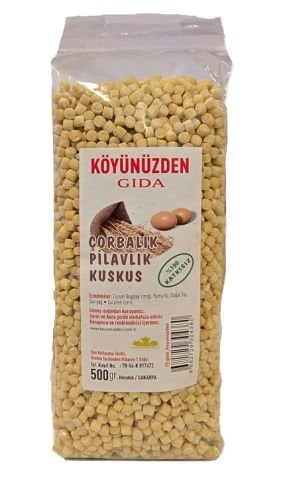 Köyünüzden Sade Çorbalık Pilavlık Kuskus 500 gr