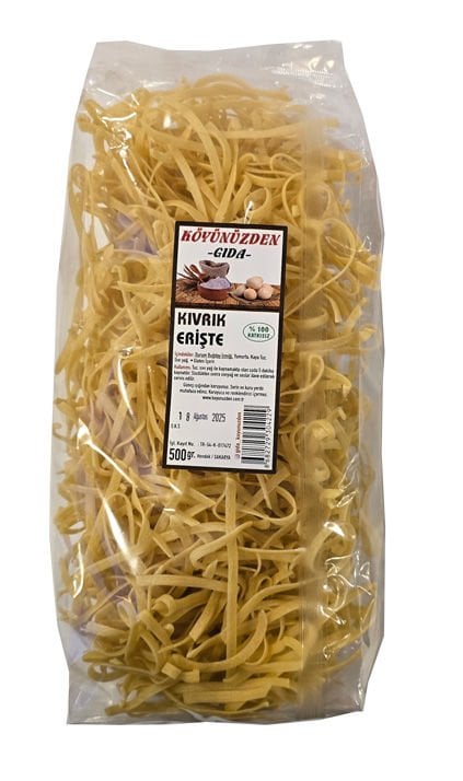 Köyünüzden Kıvrık Ev Eriştesi 500 gr