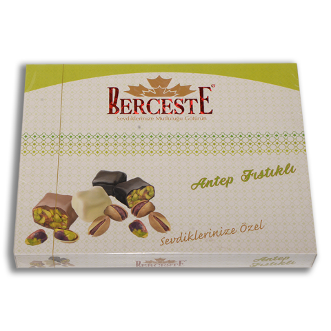 Berceste Special Antep Fıstıklı Bolu Çikolatası 335 Gr