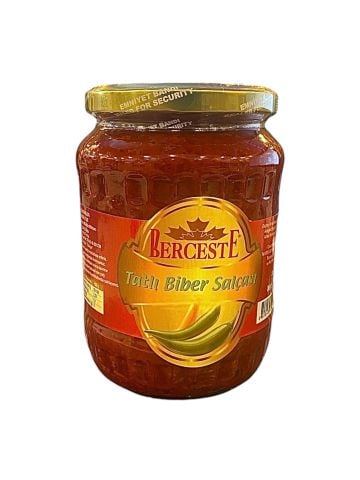 Berceste Tatlı Biber Salçası 800 Gr