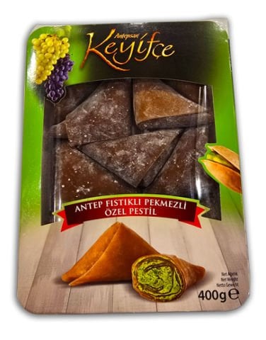 Antep Fıstıklı Pekmezli Muska Pestil 400 gr