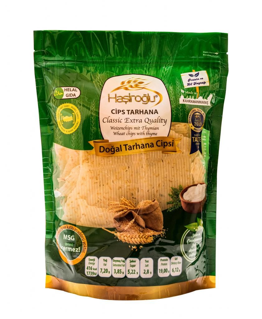 Haşiroğlu Doğal Tarhana Cipsi 225 Gr