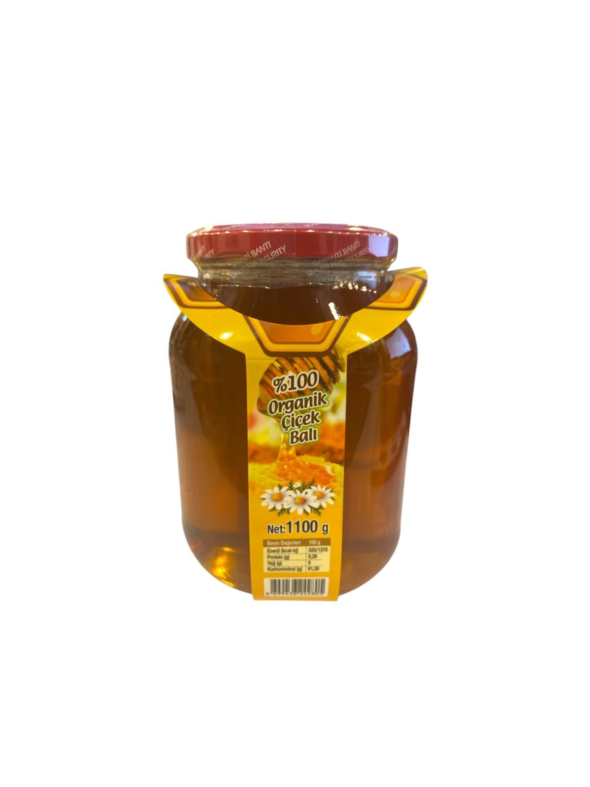 Süzme Organik Çiçek Bal Berceste Özel 1100 gr