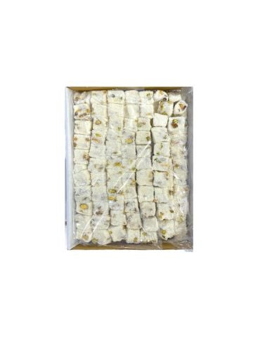 Çifte Kavrulmuş Hindistan Cevizli Antep Fıstıklı Sultan Lokum 1 kg